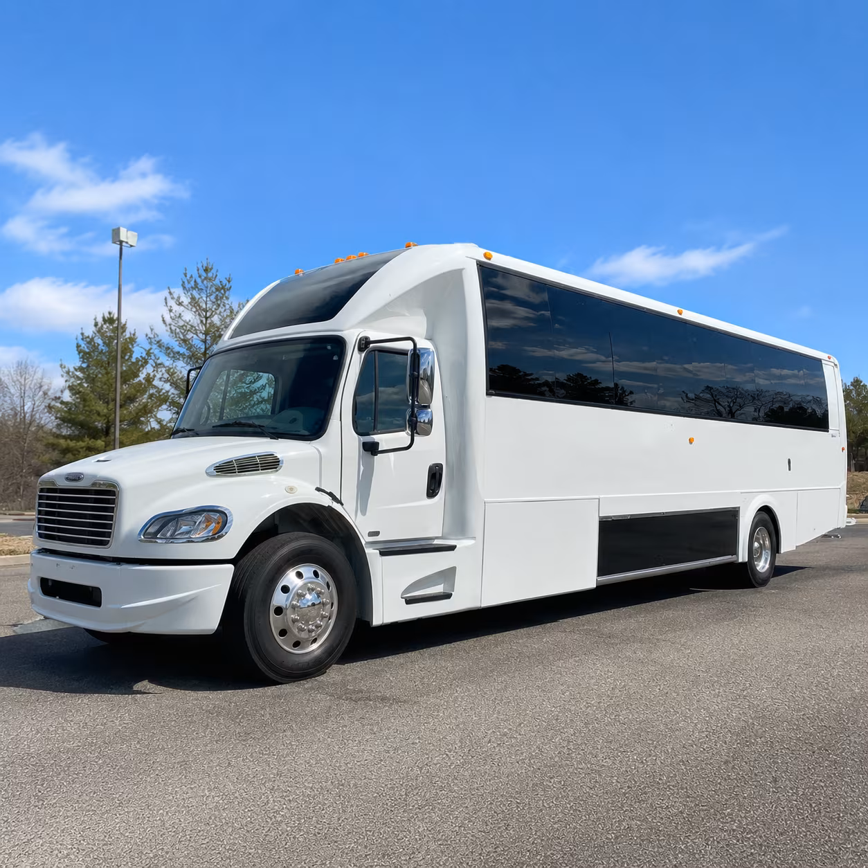 50 Passenger Party Bus Exterior