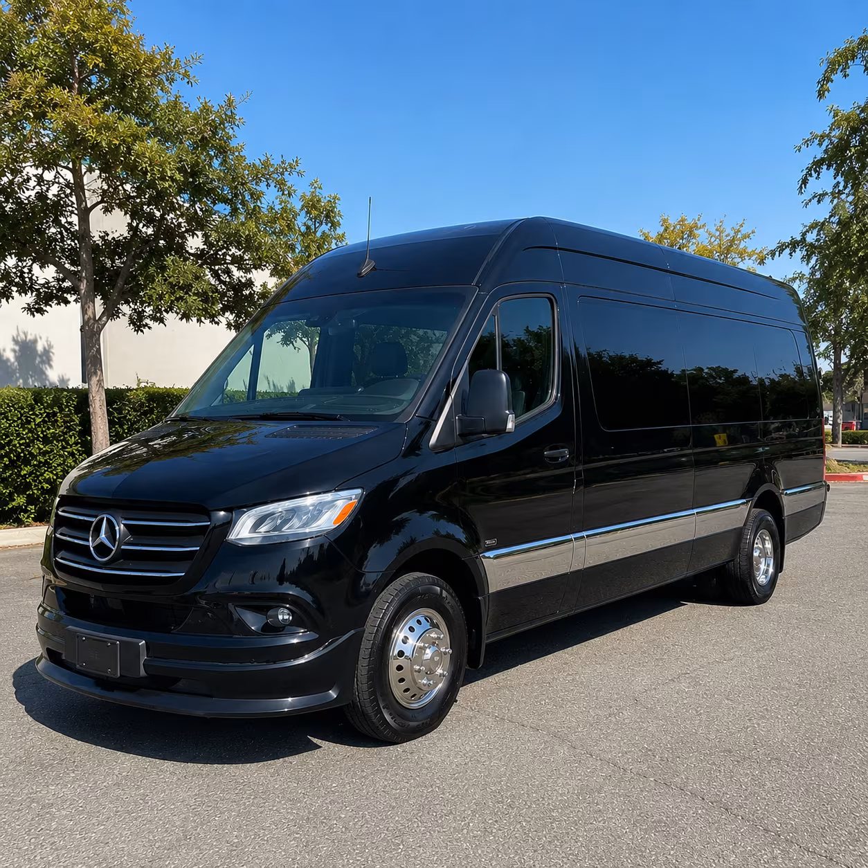 Murrieta Airport Shuttle & Transportation party bus exterior