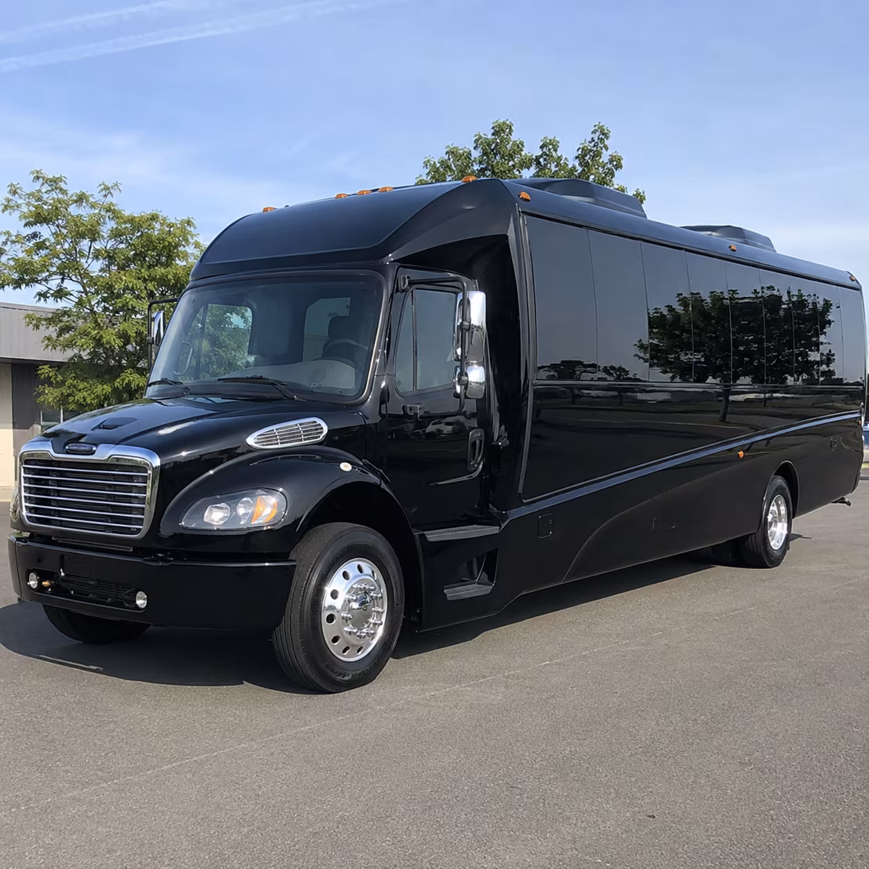 Murrieta Corporate Transportation party bus exterior