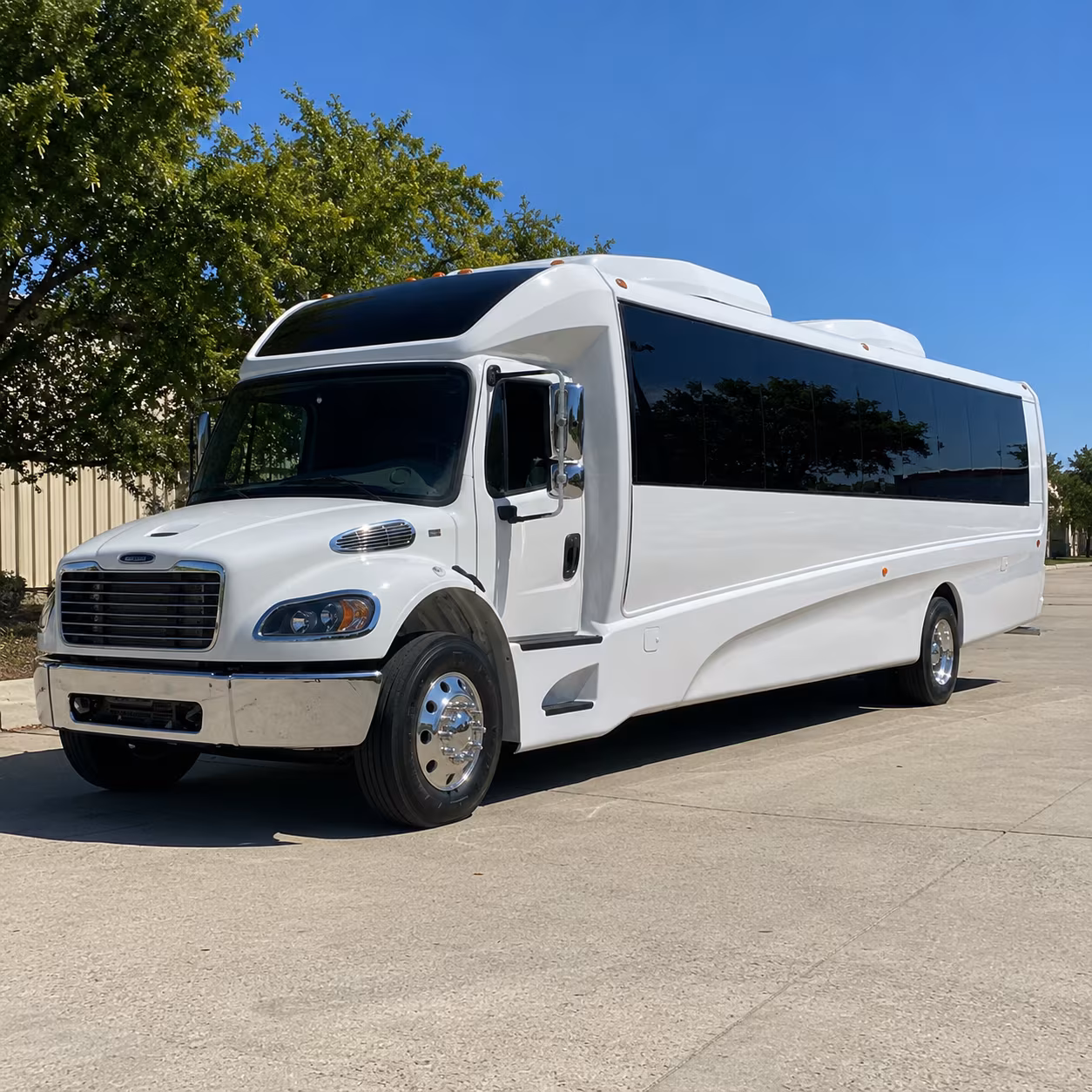 Murrieta Corporate Transportation party bus exterior