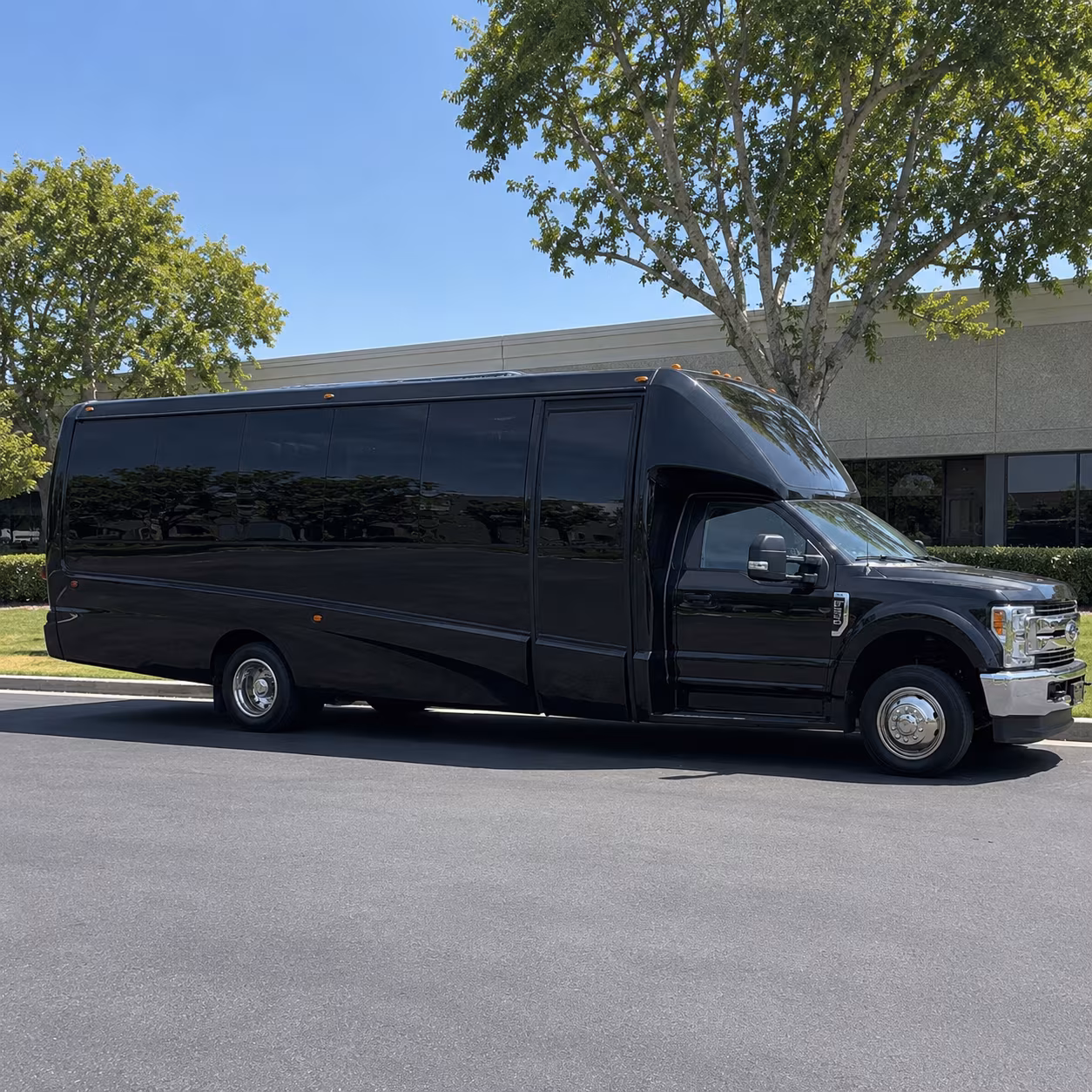 Murrieta Prom & Homecoming Transportation party bus exterior