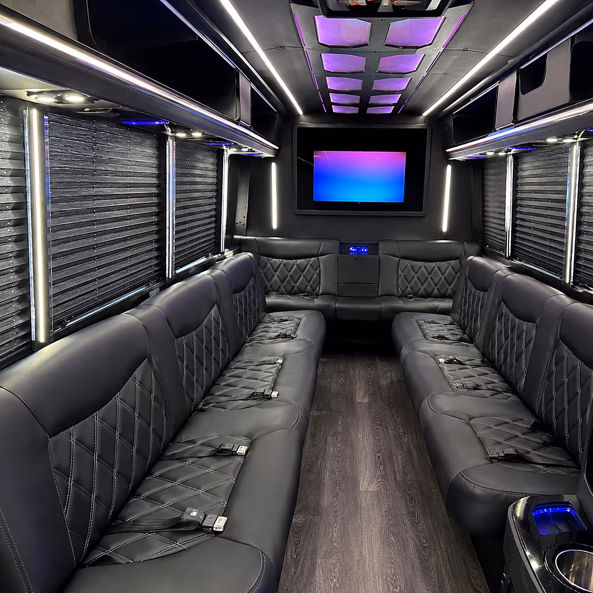 Murrieta Prom & Homecoming Transportation onboard seating