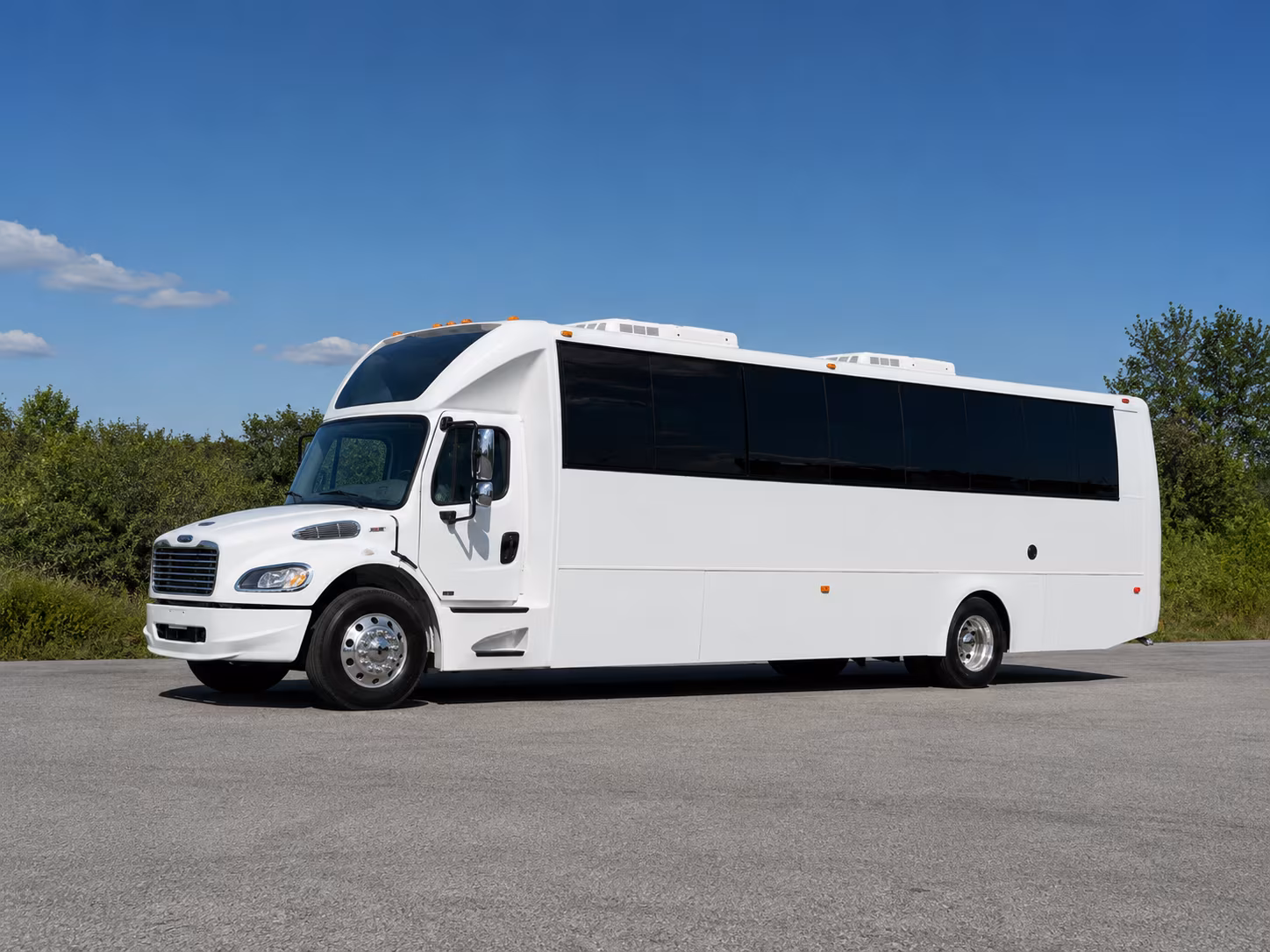 Murrieta Prom & Homecoming Transportation party bus exterior