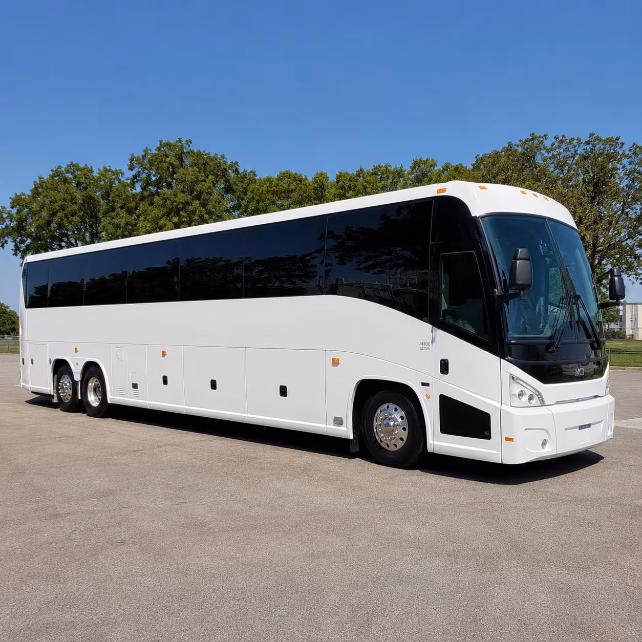 Murrieta School Event Transportation party bus exterior
