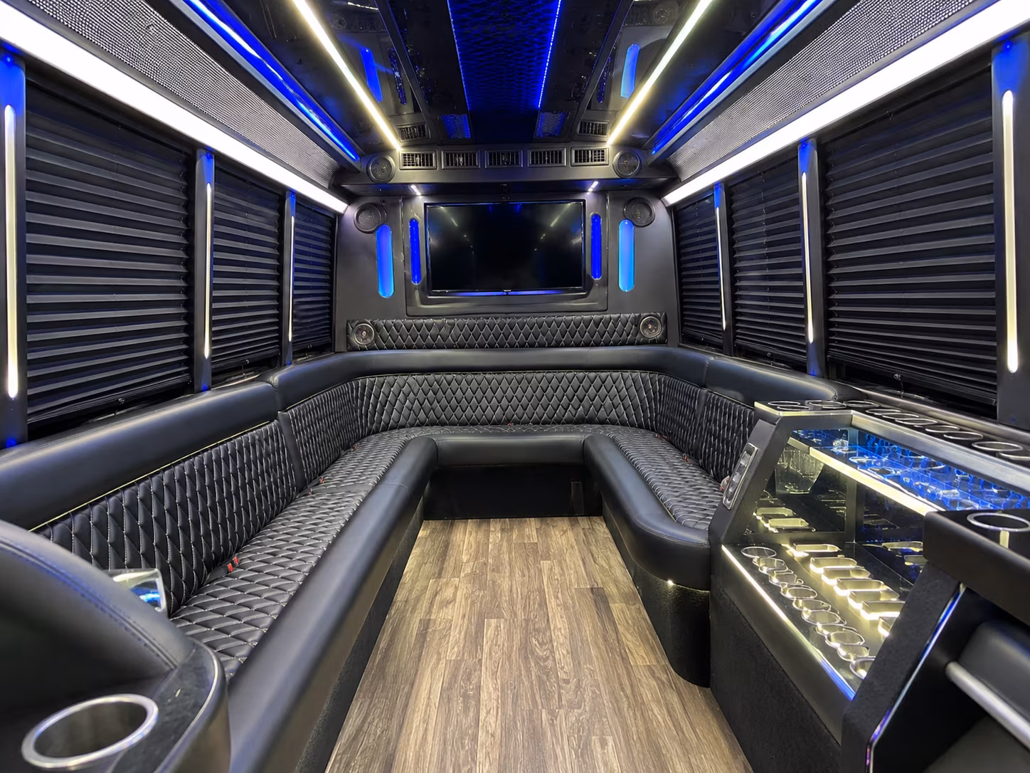 Murrieta Sporting Event Transportation onboard seating