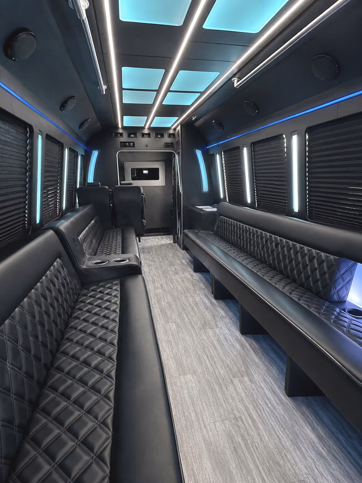 Murrieta Winery Tour & Pub Crawl Transportation party bus interior