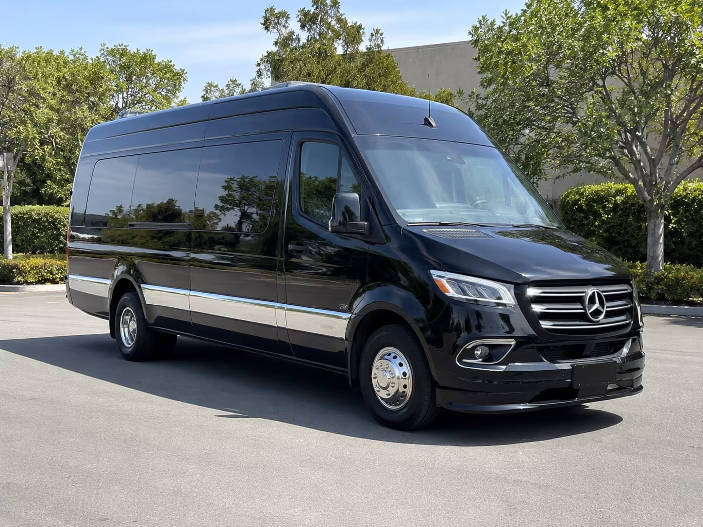 Sprinter Van Rental with Driver Exterior