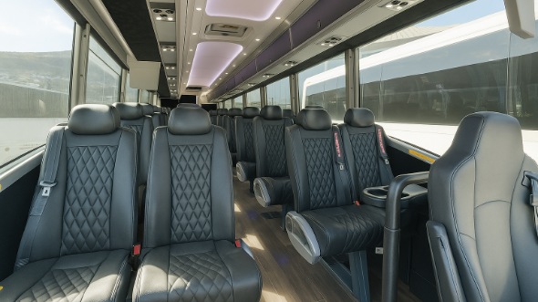 20 Passenger Minibus Interior
