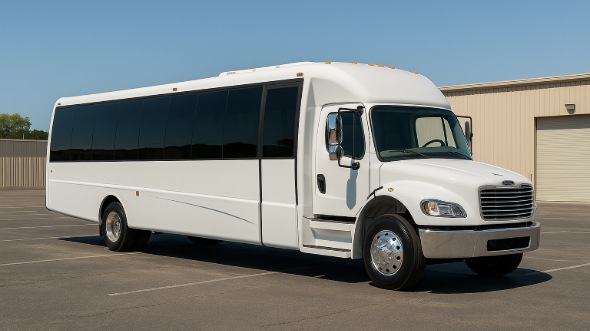 Exterior of Charter Bus Company Murrieta's 30 Passenger Minibus in Murrieta