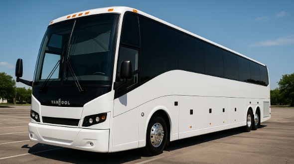 Exterior of Murrieta Party Bus Company's 40 Passenger Party Bus in Murrieta