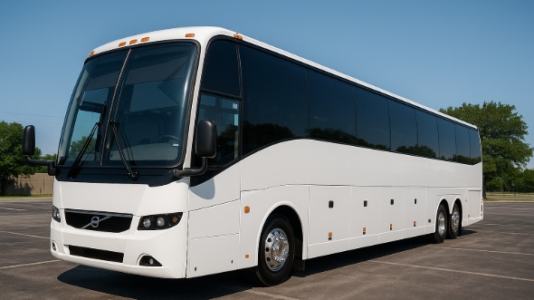 Exterior of Charter Bus Company Murrieta's 47 Passenger Charter Bus in Murrieta