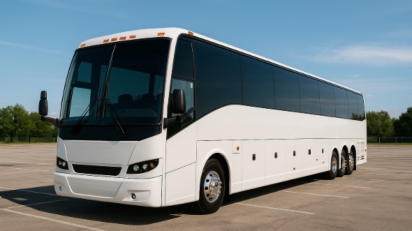Exterior of Murrieta Party Bus Company's 50 Passenger Party Bus in Murrieta